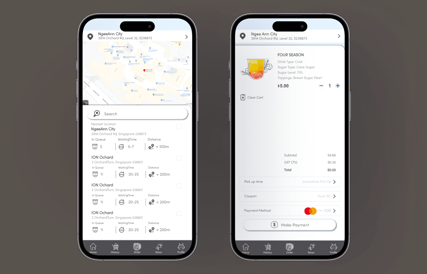 JAVIS Mobile Ordering App